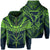 Hawaiian Kanaka Map Football Jersey Hoodie Zip Navy Roger Style Unisex Navy - Polynesian Pride