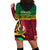 (Maina) Vanuatu Dreamy Hoodie Dress Flag and Pattern LT13 - Polynesian Pride