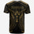 Kosrae T Shirt Kosrae Seal With Gold Line Style - Polynesian Pride