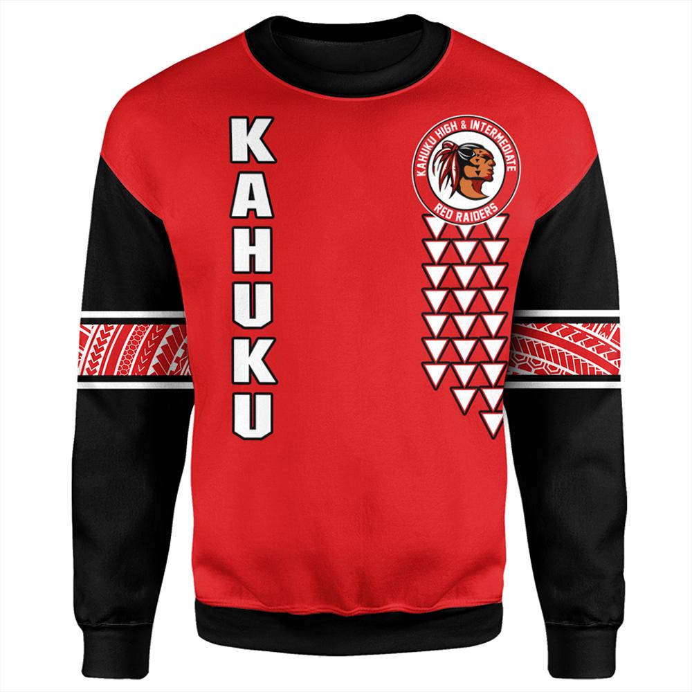 (Personalized) Hawaii - Kahuku High Custom Your Class Sweatshirt - AH - Polynesian Pride