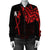 hawaiiJacket - Kahuku High Women's Bomber Jacket - Forc Style AH Black - Polynesian Pride