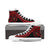 Hawaii - Kahuku High - High Top Shoes - AH White - Polynesian Pride