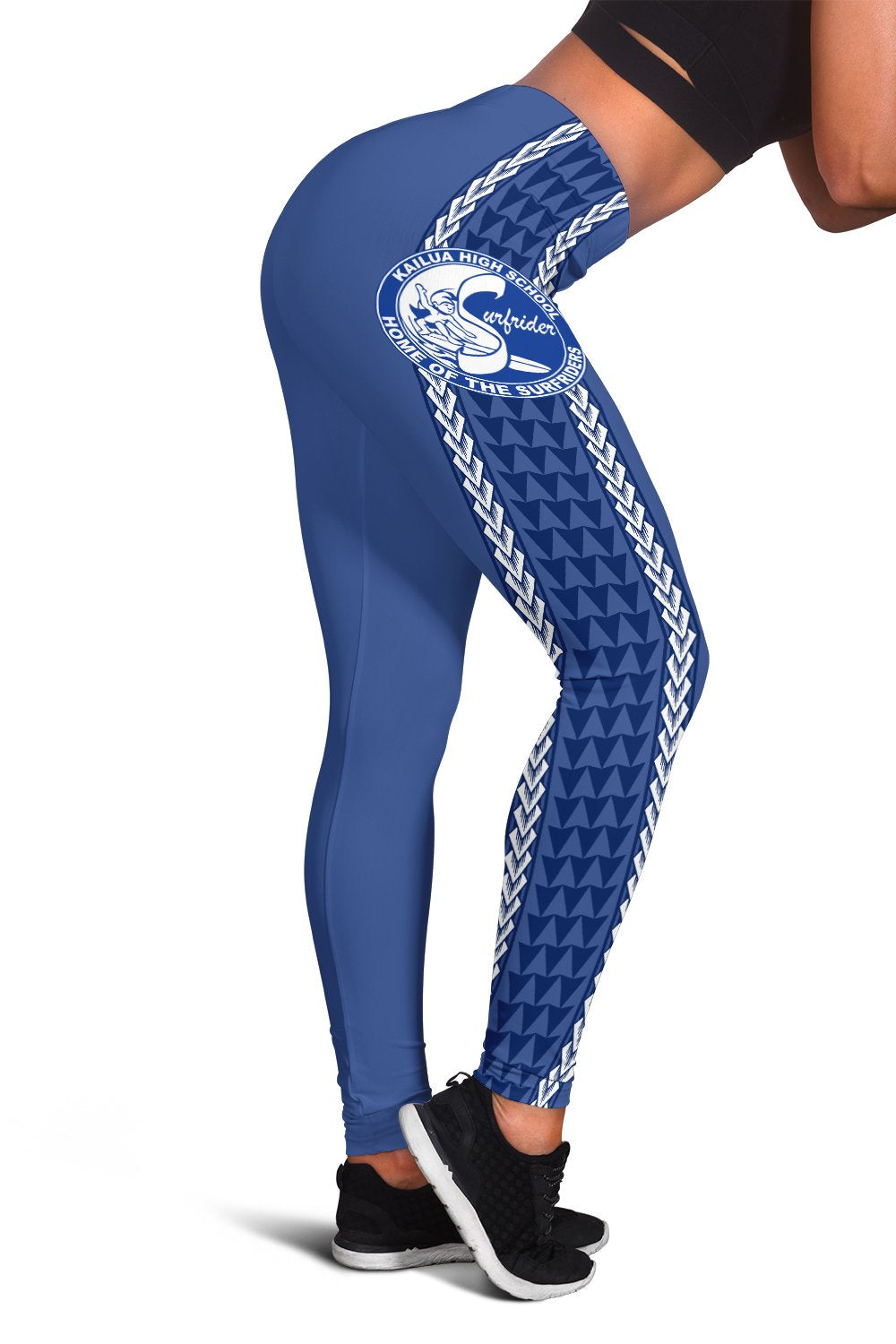 Hawaii - Kailua High Leggings - AH Blue - Polynesian Pride