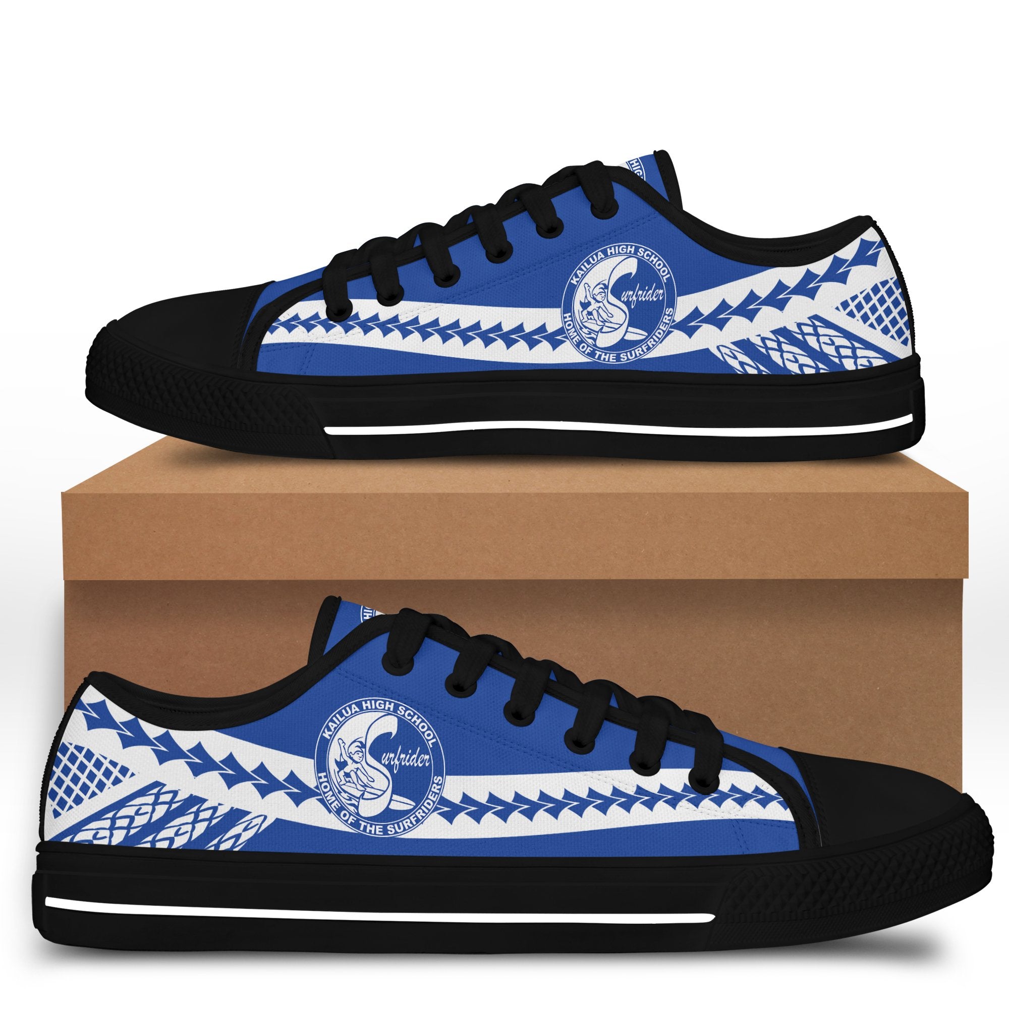 Hawaii - Kailua High Low Top Shoes - AH - Polynesian Pride