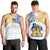 hawaiiMen's Tank Top - Kanaka Kaiser High School Men's Tank Top Demodern Style AH White - Polynesian Pride