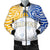 hawaiiMen's Bomber Jacket - Kanaka Kaiser High School Men's Bomber Jacket Demodern Style AH White - Polynesian Pride