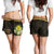 Hawaii Kanaka Maoli Women's Shorts - Polynesian Gold Patterns Collection - Polynesian Pride