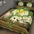 Hawaii Kanaka Maoli Quilt Bed Set - Polynesian Gold Patterns Collection - Polynesian Pride