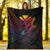 Hawaii Kanaka Maoli Premium Blanket - Butterfly Polynesian Style - Polynesian Pride