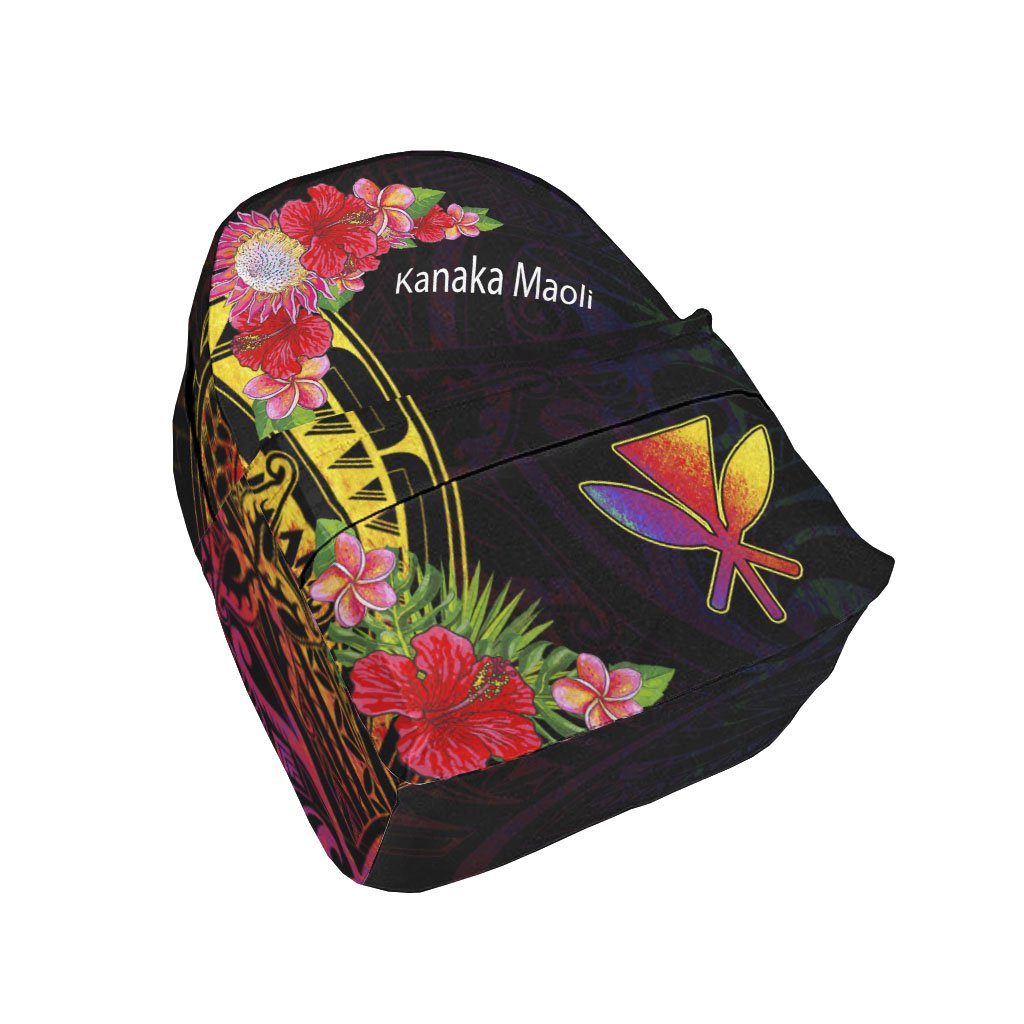 Hawaii Kanaka Maoli Backpack - Tropical Hippie Style - Polynesian Pride