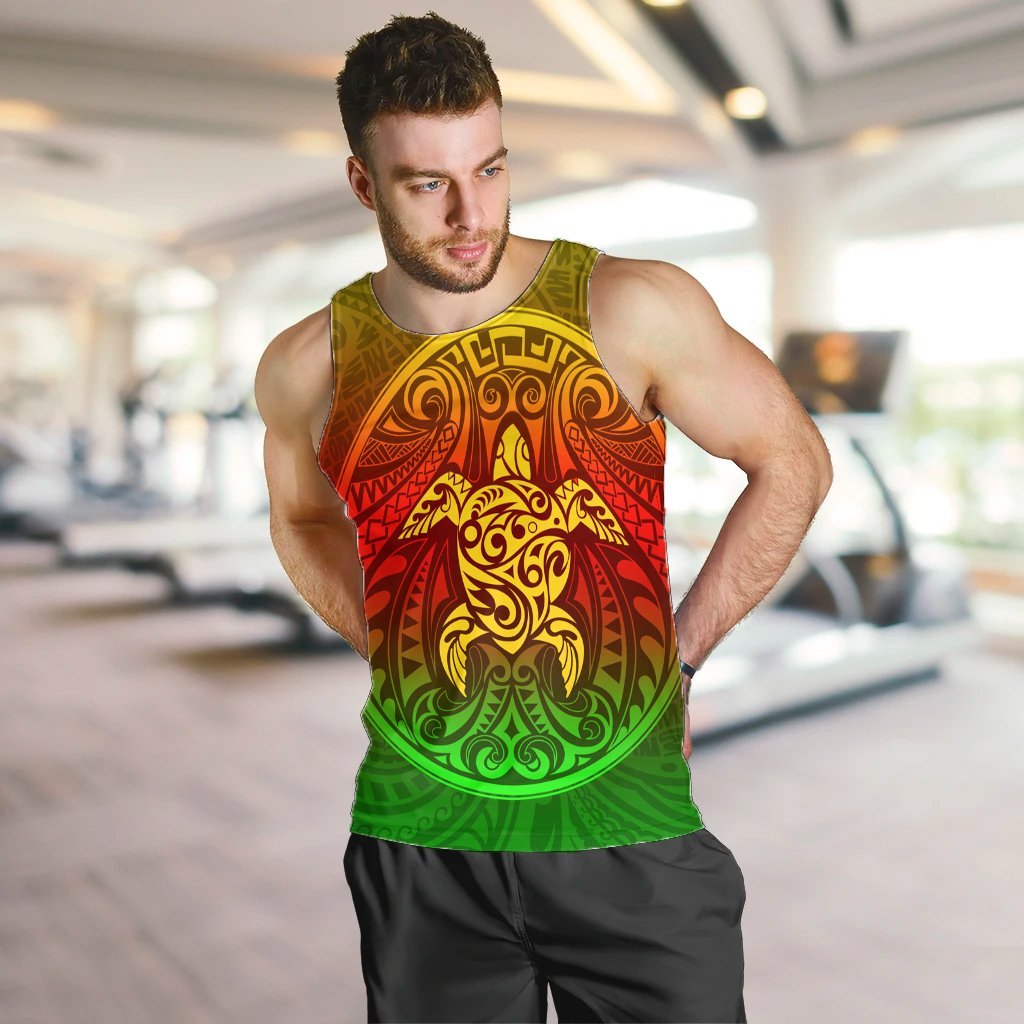 Kanaka Maoli Turtle Polynesian Tank Top - AH - Polynesian Pride