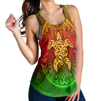 Kanaka Maoli Turtle Polynesian Racerback Tank - AH - Polynesian Pride