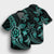 Kanaka Map Hibiscus Plumeria Turtle Art Turquoise Polynesian Hawaiian Shirt - AH - Polynesian Pride