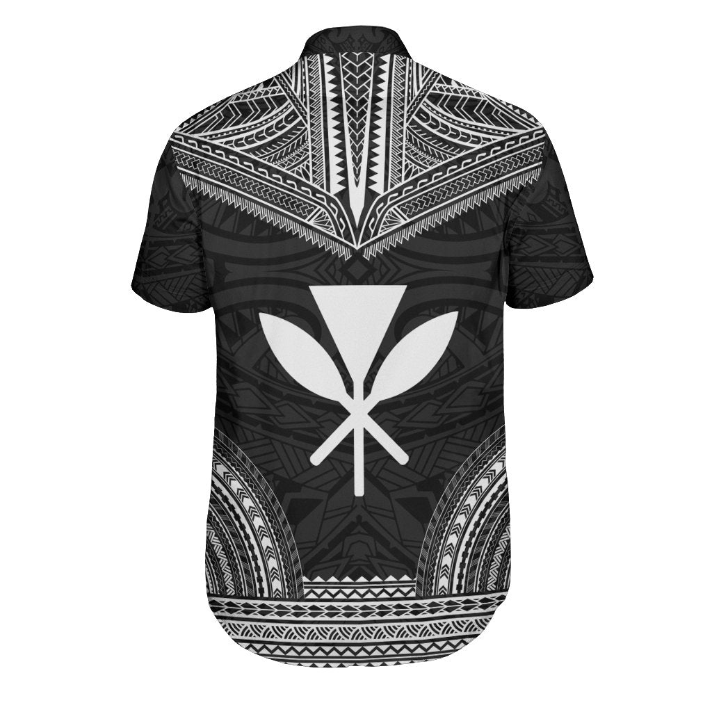 Kanaka Maoli Polynesian Chief Shirt - Black Version - Polynesian Pride