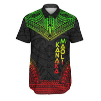 Kanaka Maoli Polynesian Chief Shirt - Reggae Version Men Reggae - Polynesian Pride
