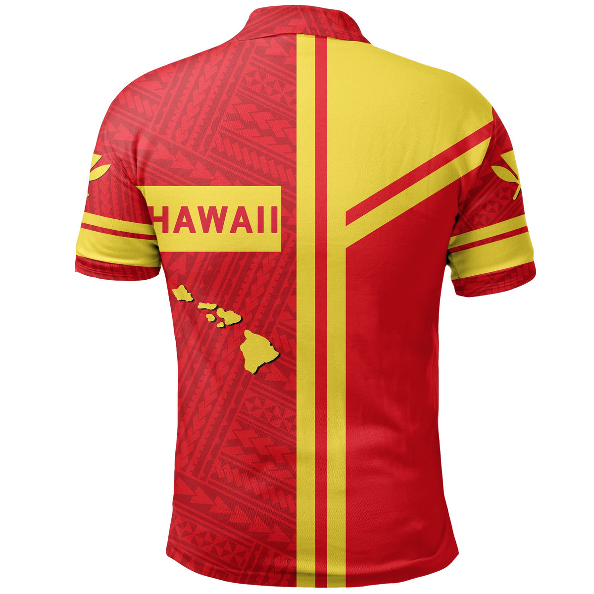 Kanaka Polynesian Mauna Kea Polo Shirt Morale Style - Polynesian Pride