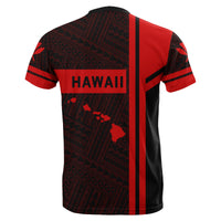 Kanaka Polynesian T Shirt Red Morale Style - Polynesian Pride