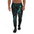 Hawaii Jogger - Kanaka Maoli With Turtle Blooming Hibiscus Turquoise Turquoise - Polynesian Pride