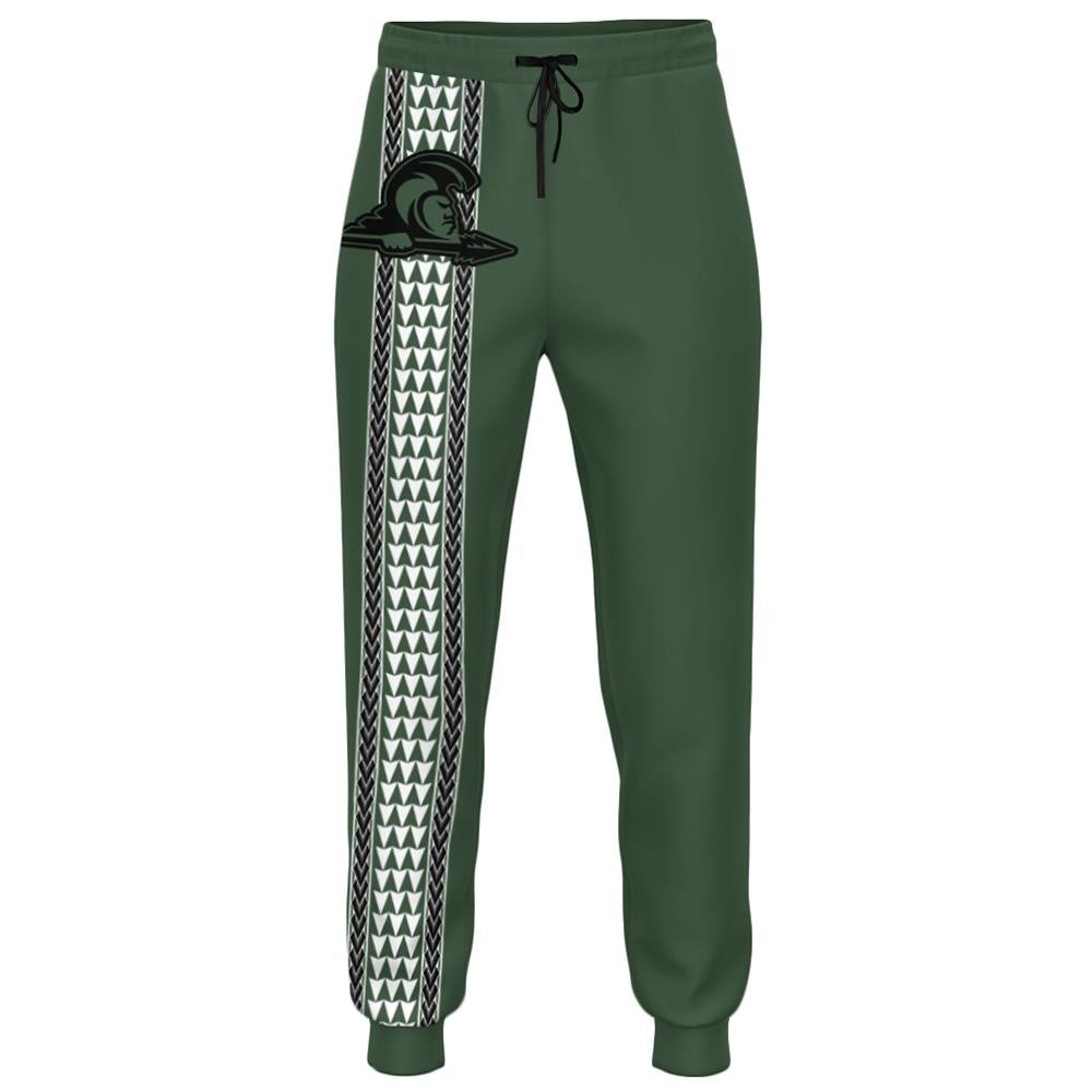 Hawaii - Kapaa High Joggers Pant AH Unisex Green - Polynesian Pride