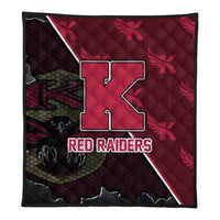 Hawaii Quilt - Kauai High Premium Quilt - AH Red - Polynesian Pride