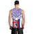 Hawaii Flag Kauai Men's Tank Top - Purple - Mit Style - AH - Polynesian Pride