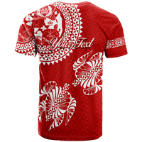 Custom Valentine Day Tonga Couple Love T Shirt Tongan Turtle LT12 - Polynesian Pride