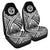 Hawaii Car Seat Cover - King Kekaulike High Car Seat Cover - AH Universal Fit Black - Polynesian Pride