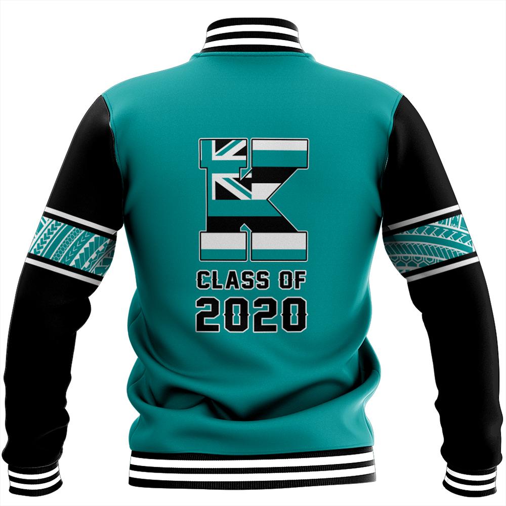 (Personalized) Hawaii Baseball Jacket - King Kekaulike High Custom Your Class Baseball Jacket - AH - Polynesian Pride