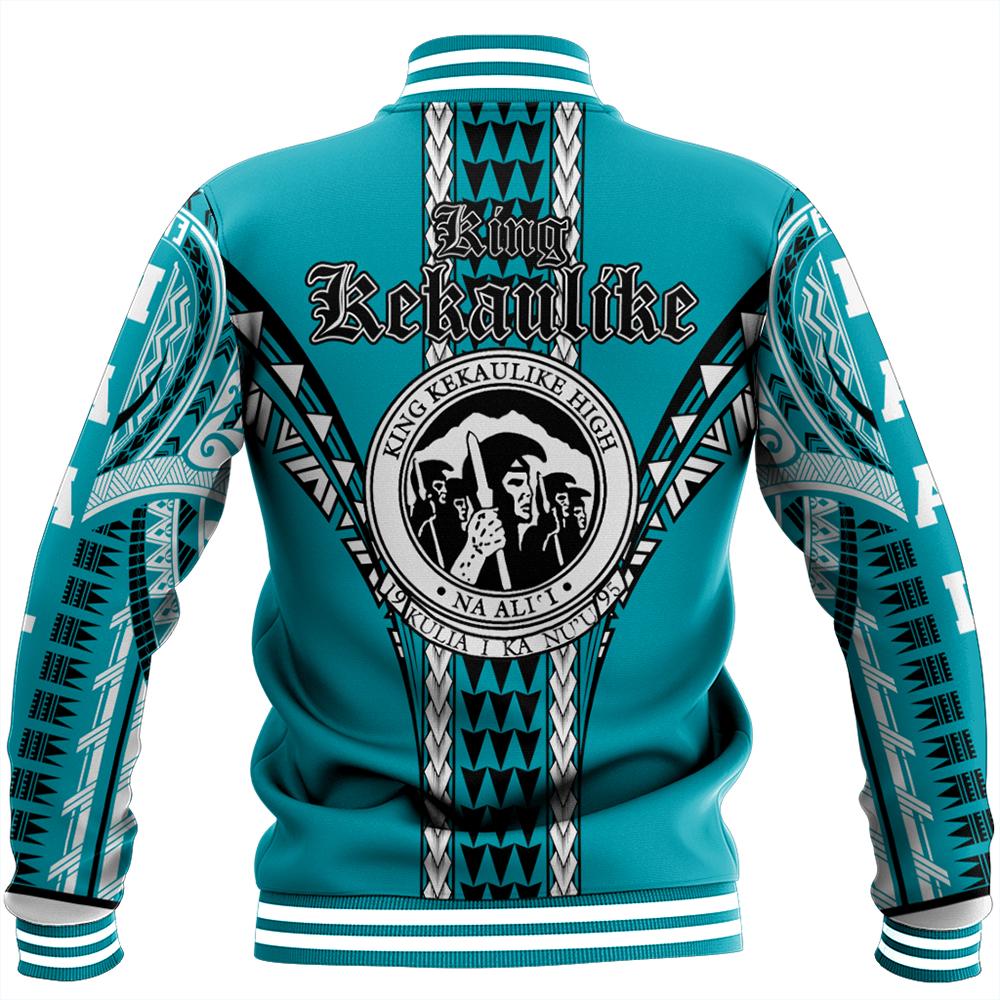 Hawaii Baseball Jacket - King Kekaulike High Baseball Jacket - AH - Polynesian Pride