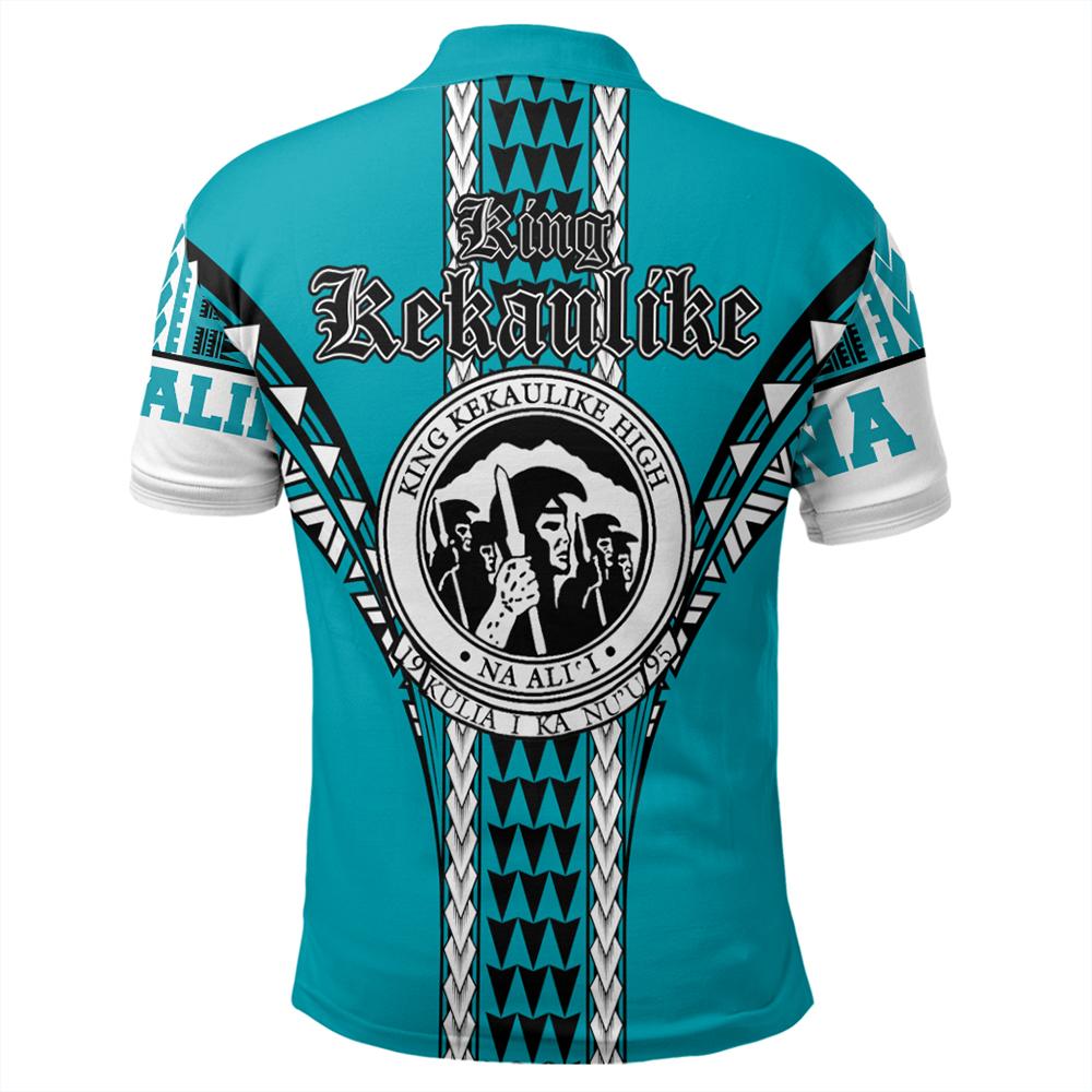 Hawaii Polo Shirt King Kekaulike High Polo Shirt - Polynesian Pride