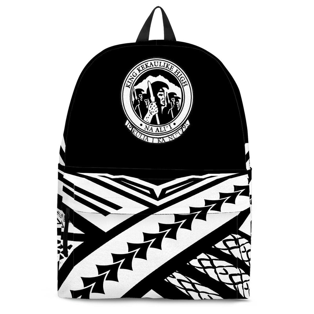 Hawaii - King Kekaulike High Backpack AH Black - Polynesian Pride