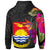 Kiribati Hoodie Hibiscus Polynesian Pattern - Polynesian Pride