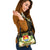 Kiribati Shoulder Handbag - Polynesian Gold Patterns Collection - Polynesian Pride