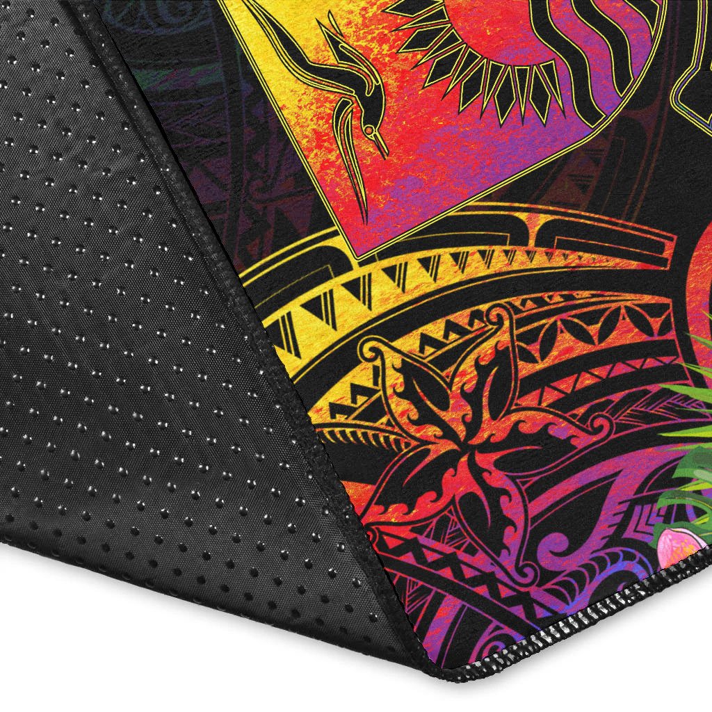 Kiribati Area Rug - Tropical Hippie Style - Polynesian Pride