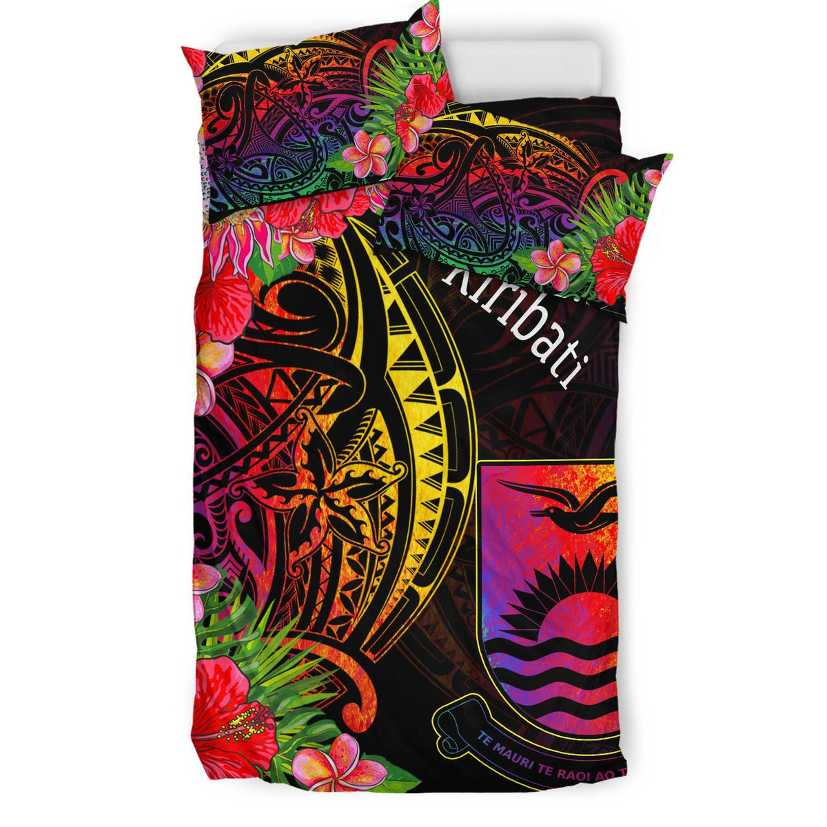 Kiribati Bedding Set - Tropical Hippie Style - Polynesian Pride