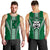 Hawaii Men's Tank Top - Konawaena High Tank Top AH Green - Polynesian Pride