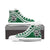 Hawaii - Konawaena High - High Top Shoes - AH White - Polynesian Pride