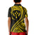 Kosrae Polo Shirt Federated States of Micronesia Gold Wave Style LT9 - Polynesian Pride