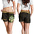 Kosrae State Women's Shorts - Polynesian Gold Patterns Collection - Polynesian Pride