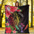 Kosrae State Premium Blanket - Tropical Hippie Style - Polynesian Pride