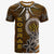 Kosrae T Shirt Polynesian Boar Tusk Unisex Brown - Polynesian Pride