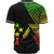 Kosrae Custom Personalized Baseball Shirt - Flash Style Reggae - Polynesian Pride