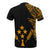 Kosrae T Shirt Micronesian Pattern Gold Flash Style - Polynesian Pride