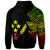 Kosrae Custom Personalized Hoodie Flash Style Reggae - Polynesian Pride