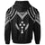 Kosrae Hoodie Polynesian Armor Style Black - Polynesian Pride