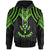 Kosrae Custom Hoodie Polynesian Armor Style Green Unisex Green - Polynesian Pride