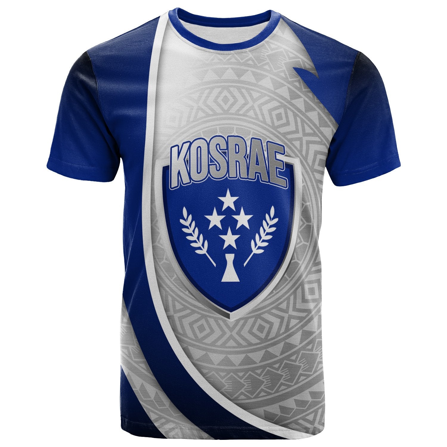 Kosrae T Shirt Kosrae Pride Unisex Blue - Polynesian Pride