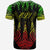 Kosrae Custom Personalized T Shirt Micronesian Teeth Shark Style Reggae - Polynesian Pride