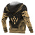 Kosrae Polynesian Chief Custom Hoodie Gold Version - Polynesian Pride