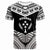 Kosrae T Shirt Tribal Pattern Cool Style White Color Unisex White - Polynesian Pride